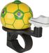 Messingschlager M-Wave Voetbal Mini Fietsbel - Brazilië - Geel