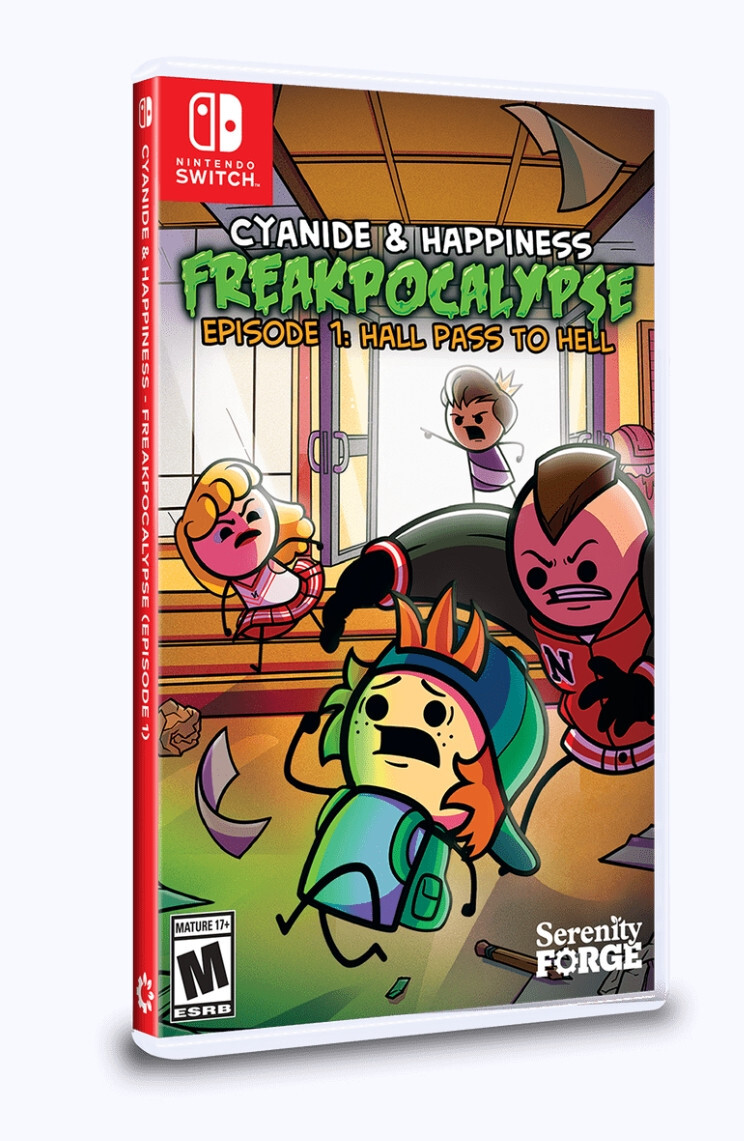 Limited Run Cyanide & Happiness - Freakpocalypse Episode 1 + Physical Bonus ( Games) Nintendo Switch