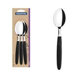 Tramontina Ipanema Tafellepelset, zwart, 3 stuks