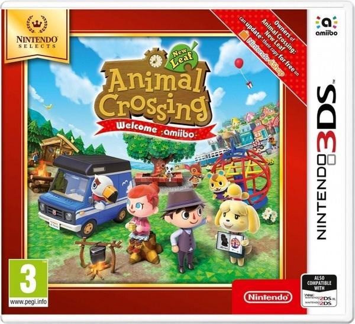 Nintendo Animal Crossing: New Leaf - Welcome Amiibo (Selects) /3DS Nintendo 3DS