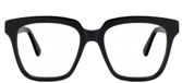 L.G.R Dakhla/O Lunettes De Vue Femme Noir Géométrique 52mm