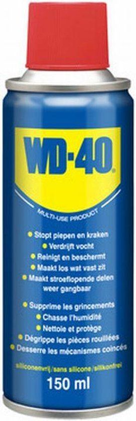 WD-40 Multispray - 150 ml - Kruipolie - Kleurloos