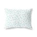 BonaMaison Turkoois-Wit Decoratieve Kussensloop, Kussenhoezen Bank, Decoratieve Kussenhoesjes, Kussensloop; Sofa, Slaapkamer, Kantoor, Auto 35x50 Cm - Ontworpen en vervaardigd in Turkije