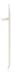 Steco Set poten Comfort 20-24" voordrager 310 mm - wit
