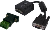 Exsys EX-47900IS, RS-232, RS-422/485, Zwart