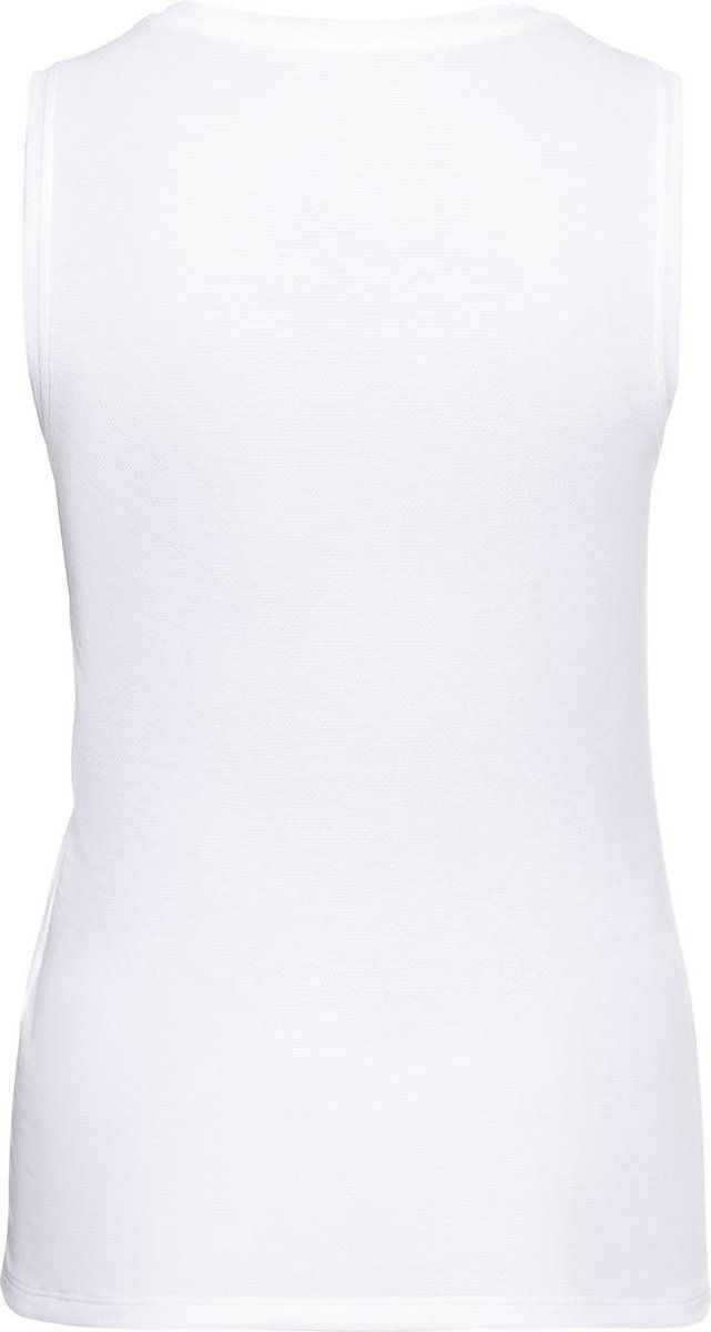 ODLO BL TOP V-neck Singlet ACTIVE F-DRY LIGHT - white - Vrouwen - Maat S