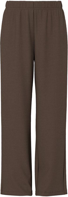 PIECES - PCCHILLI HW WIDE SWEAT PANTS NOOS BC - Dames - Leggings - Hot Fudge - XL