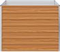 vidaXL Verhoogde plantenbak licht bruin 100 x 100 x 77 cm
