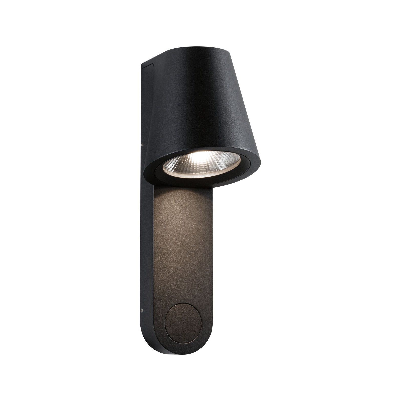 Paulmann Caissa LED buitenwandlamp met sensor - Antraciet