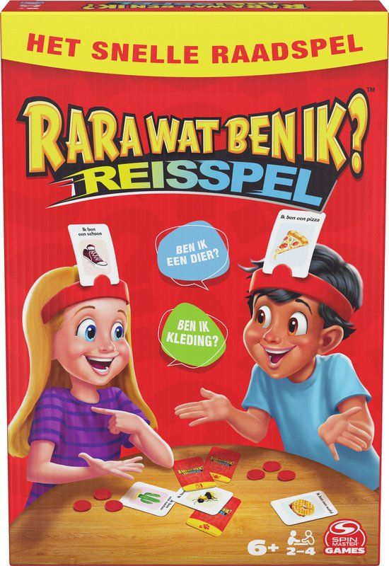 Spin Master Games HEDBANZ Reisspel - Wat ben ik? - Nederlands