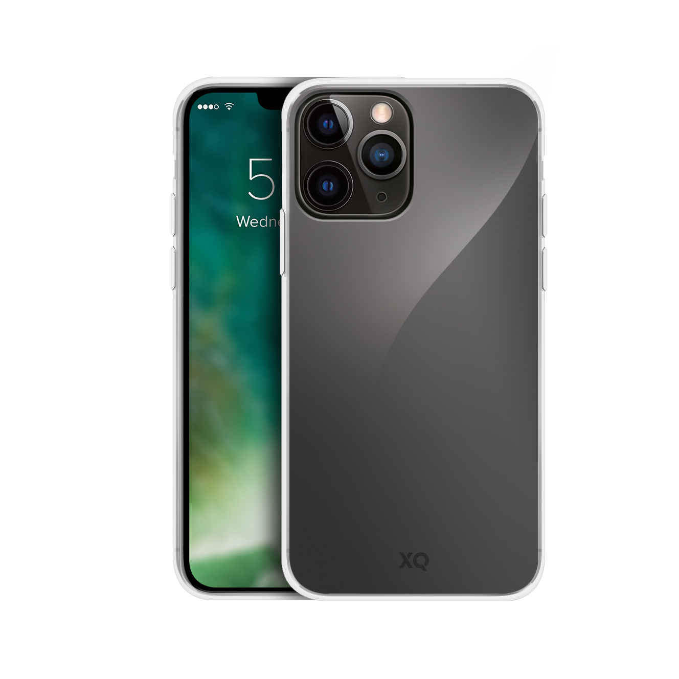 XQISIT Flex Anti Bac - iPhone 13 Pro Max - Transparant