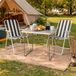 Ensemble de meubles de camping 3 pièces, meubles d'extérieur, chaise de camping, table de camping, aluminium