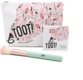TOOT! Blushing Flamingo Blush Bag Set - Roze