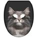 SANILO® abattant de WC avec fermeture douce et déclipsage rapide. Cool Cat