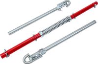 Monzana Auto sleeptang - Zilver - 180 cm