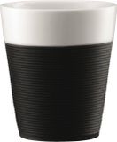 Bistro Bodum Bistro Mok - 0,3 l - Zwart - 2 stuks
