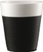 Bistro Bodum Bistro Mok - 0,3 l - Zwart - 2 stuks