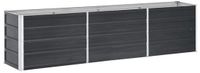 Pinnacle Living Jardinière surélevée - XL Long - 240x40x45 cm - Anthracite - Acier galvanisé
