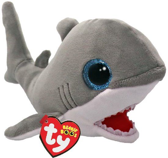 TY Beanie Boos Knuffel Haai Finnegan 15 cm