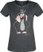 Het Molletje Maulwurf Dames T-shirt - Zwart - XXL