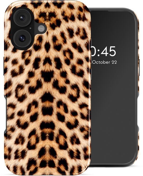 Selencia Hoesje - Geschikt voor Apple iPhone 17 - Backcover geschikt voor MagSafe - Wild Leo