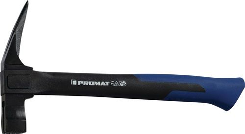 Promat/Tecwerk Lathamer | kopgewicht 600 g met magneet geruwd | zwart gelakt - 4000811132