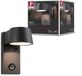 Paulmann Capea Lampe d'extérieur - 5W - IP44 - 3000K - Aluminium Gris avec détecteur de mouvement