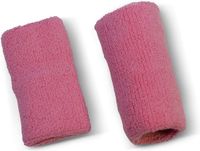 US Glove Polsbanden - Zweetbanden - Katoen - 11 cm - Roze