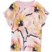 Tom Tailor - T-shirt in materiaalmix - Maat XL - big abstract flower print