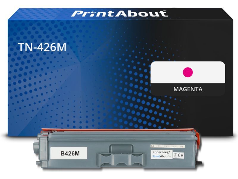 PrintAbout Toner TN-426M Magenta Extra hoge capaciteit geschikt voor Brother