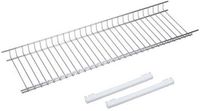 Sauvic Roestvrij Staal Glazen Afdruipkast 65 Cm Zilver