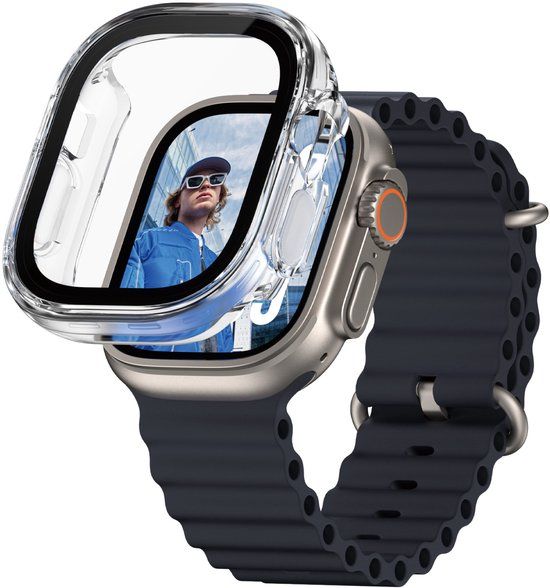 PanzerGlass Serie - Volledig Beschermende Hoesje - Apple Watch Ultra 2 - Transparant