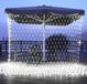 lapamax 3x2 meter lichtketting met 200 LED's, binnenverlichting, kerstverlichting met 8 verschillende modi, geschikt voor kerstfeest, tuinversiering, in koudwit