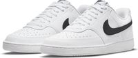 Nike Court Vision Low Next Nature Dames Sneakers - White/Black