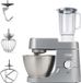 KENWOOD Chef KVC3110S keukenmachine, 1000 W, inclusief bakset en blender, zilverkleurig, met roestvrijstalen kom