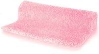 Spirella Badmat – Antislip Badkamermat van Microvezel – Zachte Badmatten met Lange Pool van 40 mm voor Douche en Bad – Rosa