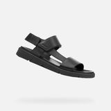 GEOX XAND 2S HEREN Sandalen - ZWART - Maat 43