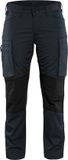 Blåkläder Dames Service werkbroek Stretch 7159-1845 - Donker marineblauw/Zwart - C32