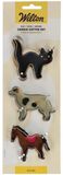 Wilton Koekjes Uitsteker - Kat, Hond, Paard - Set/3