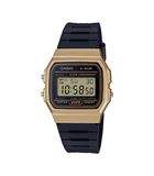Casio Vintage F-91WM-9ADF Digitaal Horloge voor Heren - Goudkleurig & Zwart