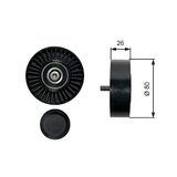 gates T36452 aandrijflijnspanner | Compatibel met: BMW X5, X6