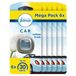Febreze Désodorisant Voiture Parfum Pureté de Coton x6