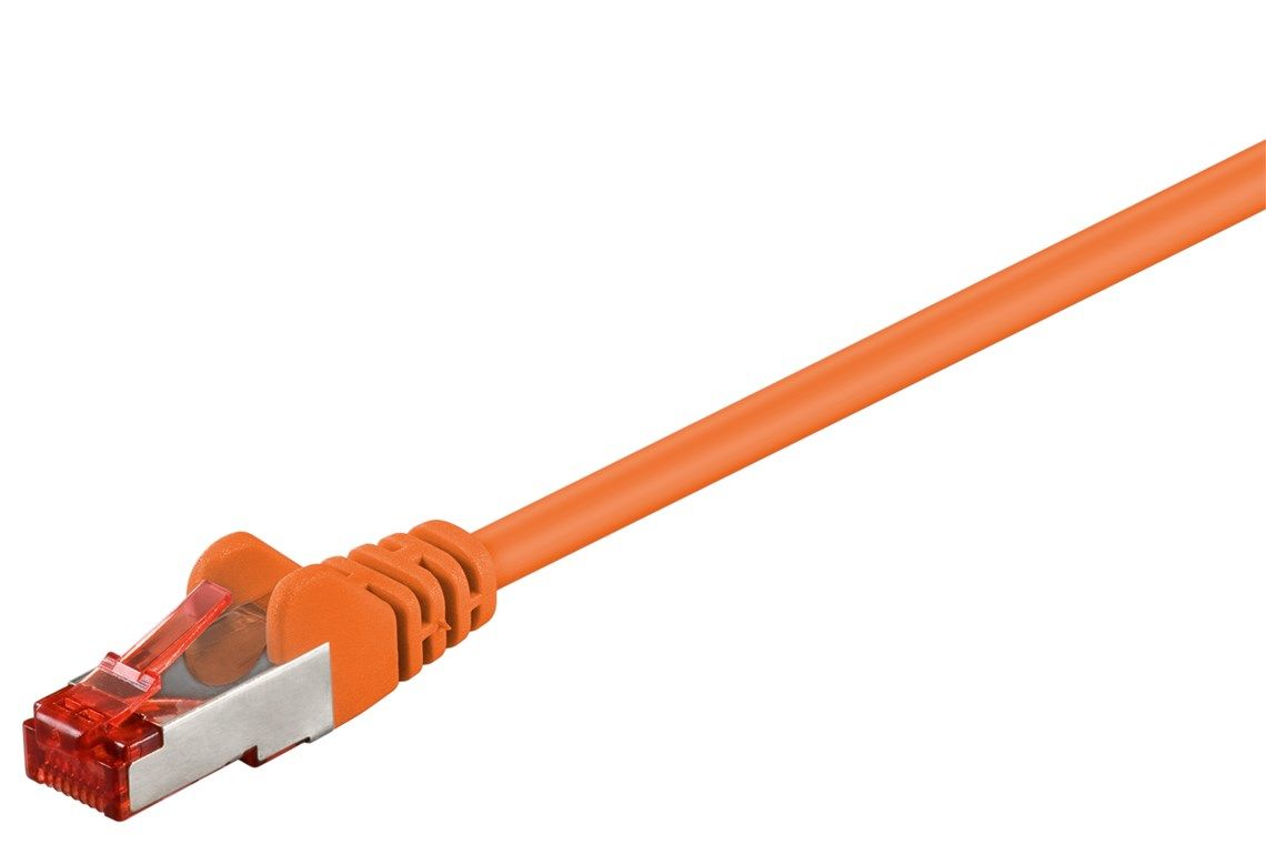 Goobay Cat6 S/FTP Patch Cable - 2m - Orange