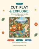CUT, Woodland Games: CUT, PLAY & EXPLORE! 8 Woodland Games to Cut Out and Play Again - AGES 5-8