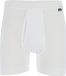 SCHIESSER Cotton Essentials lange short (1-pack) - Doppelripp met gulp - wit