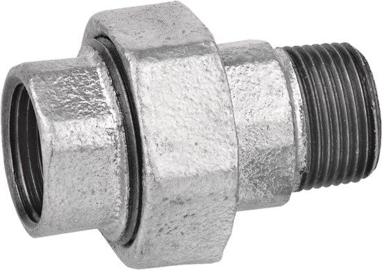 KIRCHHOFF GI schroefverbinding, gegalvaniseerd, 3/4\"BI x 3/4\"BU, conische afdichting, (341)