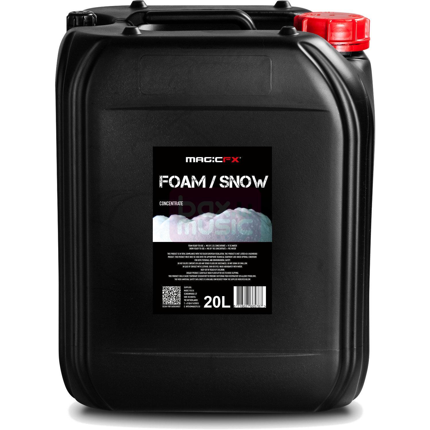 MagicFX Pro schuimsneeuw vloeistof geconcentreerd 20 liter