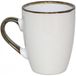 Gerimport Koffie / thee mok Nevada - 1x stuks - creme wit - 380 ml - mokken - keramiek