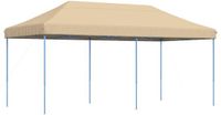 vidaXL Partytent, 292 x 580 x 315 cm, beige, Oxford-stof