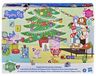 Peppa Pig Calendrier de l'Avent : Peppa et Evie, un calendrier festif à rebours avec 24 surprises, incluant 2 figurines, convient aux enfants à partir de 3 ans